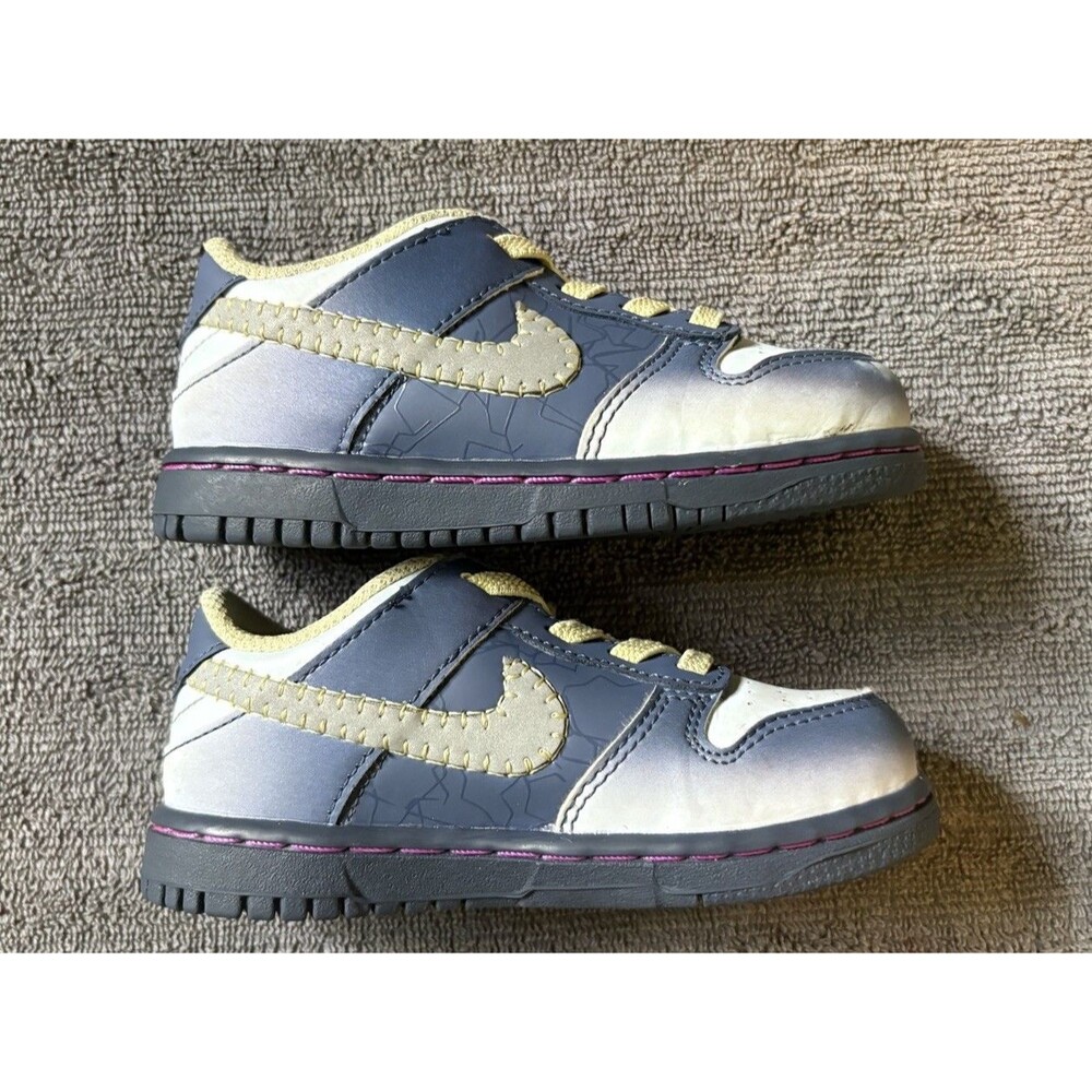 Nike Dunk Low Halloween I Am Fearless Kids Size 8C FQ8358-491